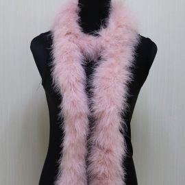 Blush Pink Marabou Fluffy Boa 6 feet 2 Yards 50g Very Thick