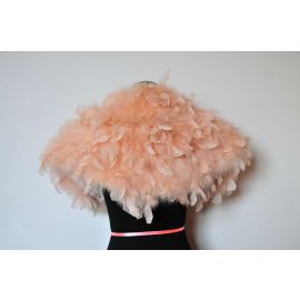 Coral Feather Shrug Wholesale Only