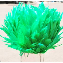 Premium Large Feather Balls/ Rose Balls /Flower Balls  Green 12 Inch