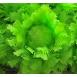 Sale!! Premium Large Feather Balls/ Rose Balls /Flower Balls/Ornaments  Lime Green 12 Inch (Style II)