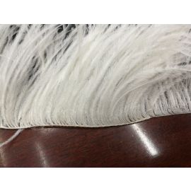 New!!! Ostrich Feathers Trims  Sewn-on strings No Ribbon Ostrich Fringes Ostrich