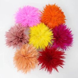 800 pcs Rooster Saddles Feathers White or Dyed  5-6 inches (you choose the color)